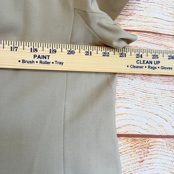 Talbots Women Wool Blend‎ Lined Crew Neck Cap Sleeve Pullover Blouse Top - Picture 4 of 5